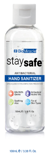 Hand Sanitizer - 3.8 oz (100 ml)