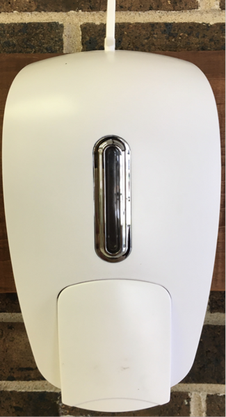 Soap/Sanitizer 800 ml Manual Dispenser - 1 count