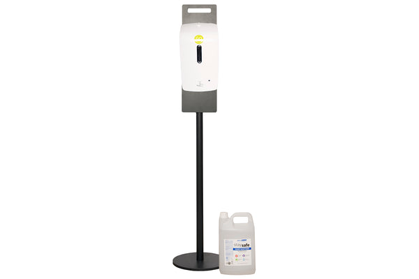 Soap/Sanitizer 100 ml Automated Dispenser and Sanitizer/Soap Bundle - 1 count